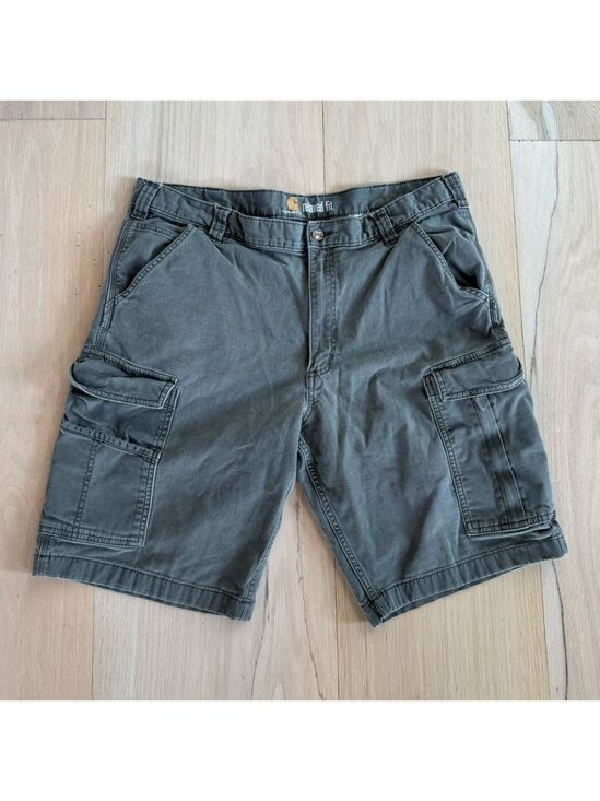 Carhartt Other - Carhartt Cargo Shorts Relaxed Fit Canvas Utility Work Short Olive Green Size 40